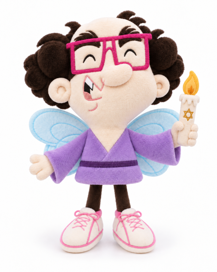 Angel in sneakers plush toy